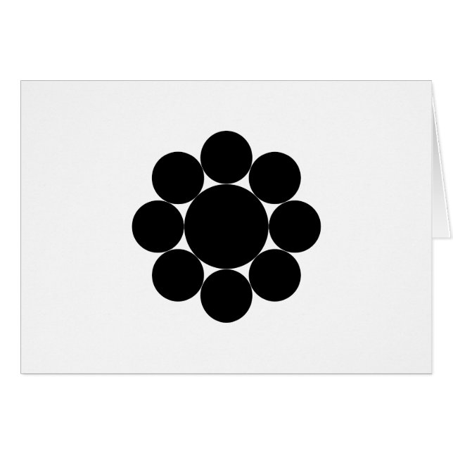 CARTÃO 九 曜 (Frente Horizontal)