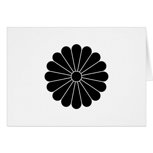 CARTÃO 六 十 菊 (Frente Horizontal)