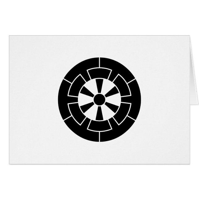 CARTÃO 六 本 源 氏 車 (Frente Horizontal)