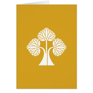 CARTÃO 右 離 れ 立 葵 ち