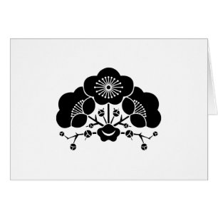 CARTÃO 変 わ り 花 梅