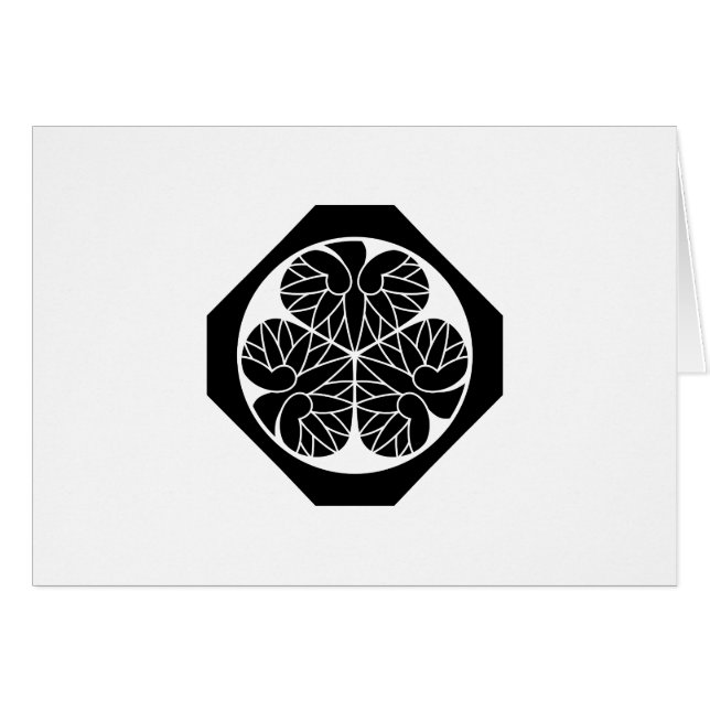 CARTÃO 徳 川 葵(12代 ・ 家13慶)蕊 11 (Frente Horizontal)