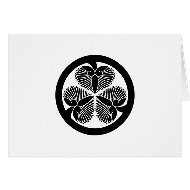 CARTÃO 徳 川 葵(6代 ・ 家35宣)7 (Frente Horizontal)