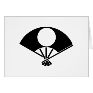 CARTÃO 扇 に 月 丸