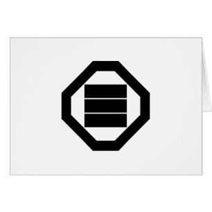 CARTÃO 折 敷 に 三 字 角