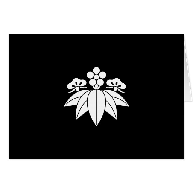 CARTÃO 松 竹 梅 竜 胆 (Frente Horizontal)