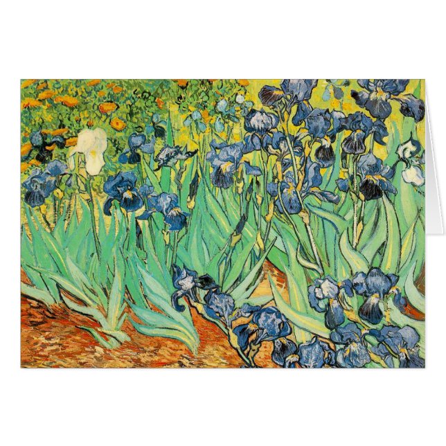 Cartão 梵 高, Vincent van Gogh (Frente horizontal)