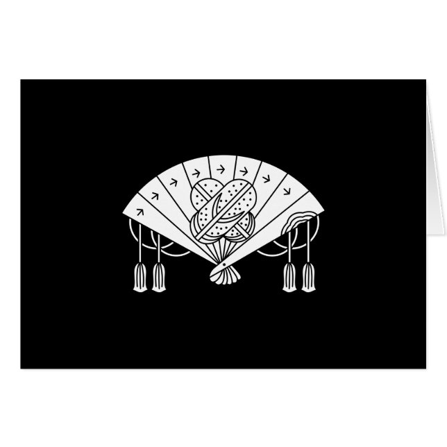 CARTÃO 秋田扇 (Frente Horizontal)