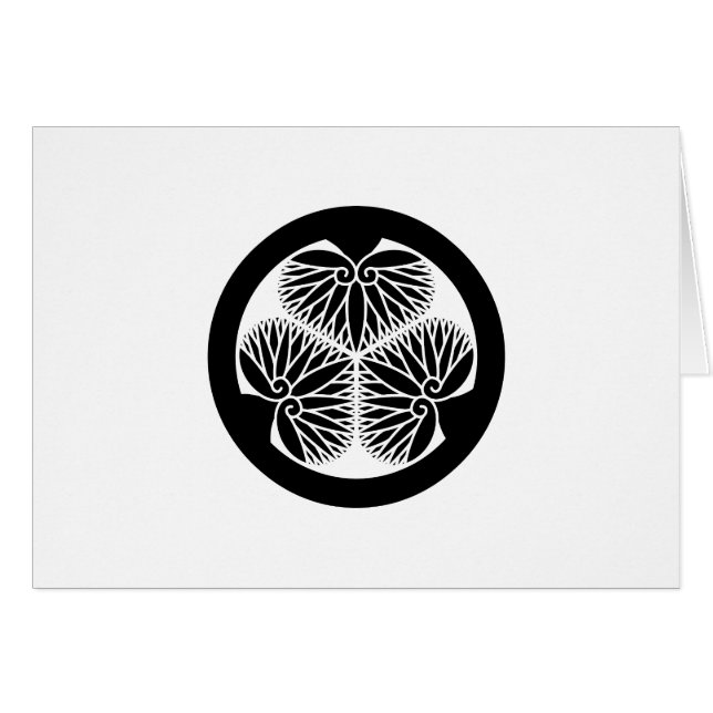 CARTÃO 葵 戸 水(33 蕊) (Frente Horizontal)