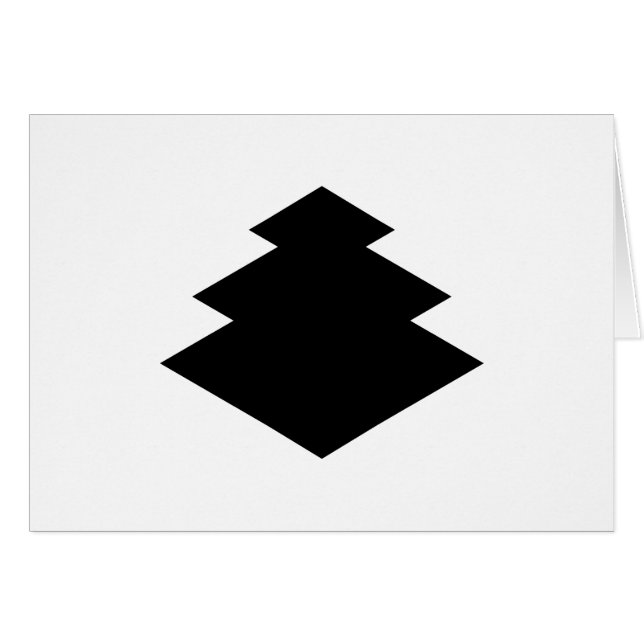 CARTÃO 階 三 菱 (Frente Horizontal)