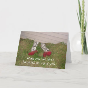 Cartão 03-21-10 062, When you feel like a house fell o...