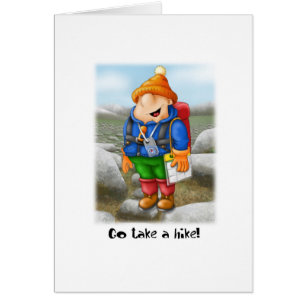 Cartão 03 vá tomam uma caminhada