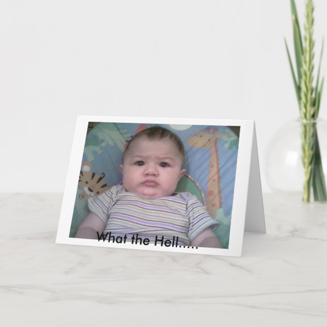 Cartão 0808070529[1] (2), Que diabos..... (Frente)