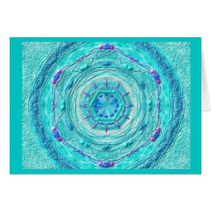 cartão 08 na turquesa