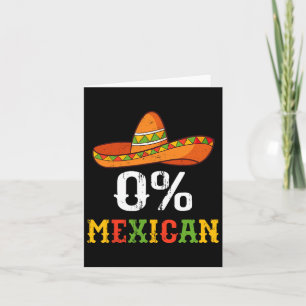 Cartão 0% Mexicano Cinco de Mayo Fiesta Sombrero Homens E