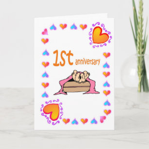 Cartão 1º Aniversário