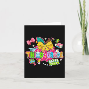 Cartão 1º Dia Da Faculdade, 3º Ano De Volta