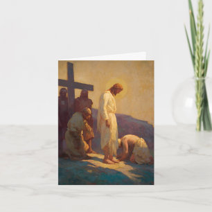 Cartão 10ª Estação da Cruz - Jesus é Despojado de H