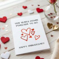 10º Aniversário de Casamento Dez Anos