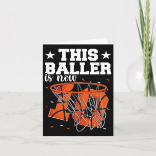 Cartão 10º Aniversário do Bysketbyll Boys