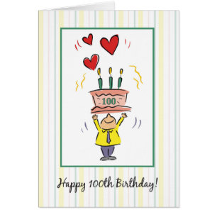 Cartão 100º Aniversário do Coração