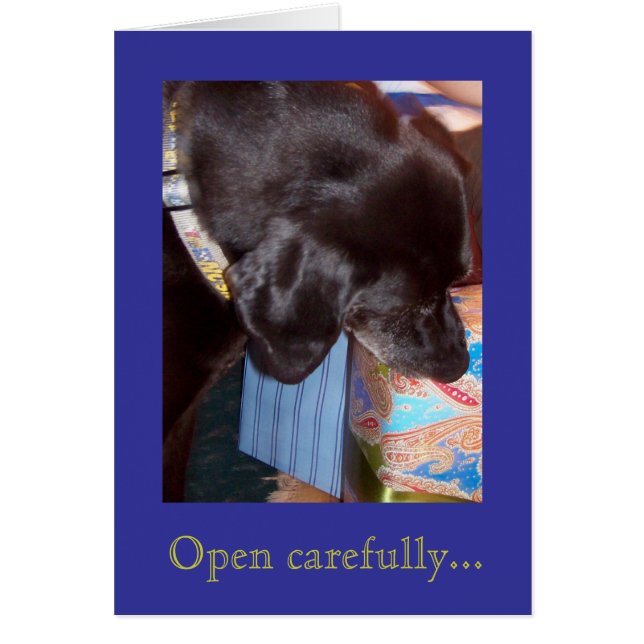 Cartão 100_1841, Abra com cuidado... (Frente)