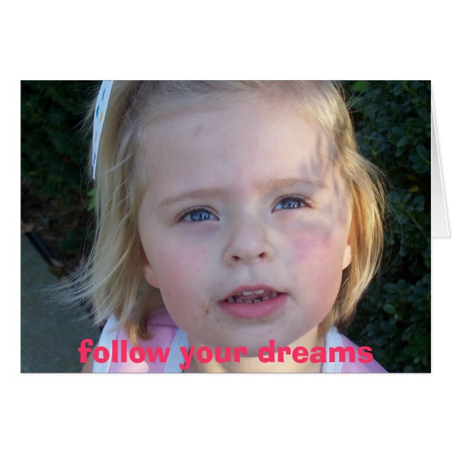 Cartão 100_2351, siga seus sonhos (Frente Horizontal)