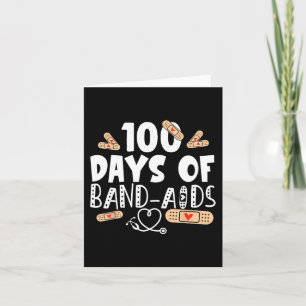 Cartão 100 Dias De Banda-Enfermeiro Escolar 100 Dias De S