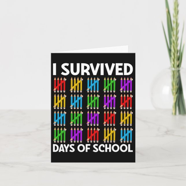 Cartão 100 Dias De Camisolas Escolares 100 Dias De Cos Es (Frente)