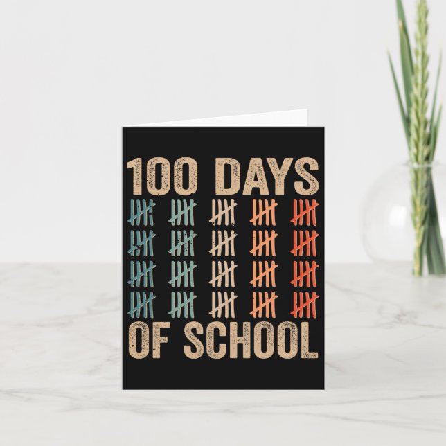 Cartão 100 Dias De Equipe De Ditos De Docinho (Frente)