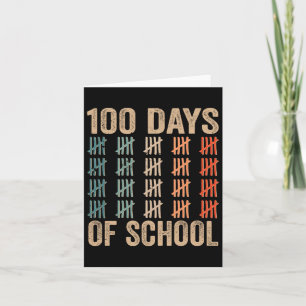 Cartão 100 Dias De Equipe De Ditos De Docinho