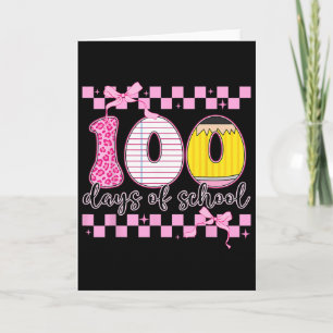 Cartão 100 Dias De Escola Divertido 100º Dia Professor Me