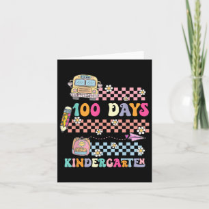 Cartão 100 Dias De Jardim De Infância Feliz 100º Dia De