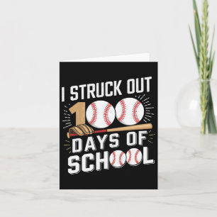 Cartão 100 Dias De Meninos Escolares 100º Dia Da Escola