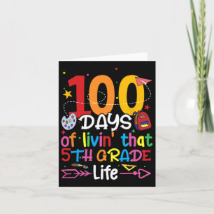 Cartão 100 Dias De Vida Aquela Garota De Vida De 5 Te