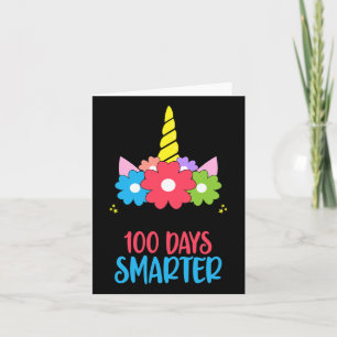 Cartão 100 Dias Mais Inteligentes Do 100.º Dia Das Rapari
