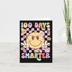 Cartão 100 Dias Mais Inteligentes Feliz 100.º Dia Da Cult
