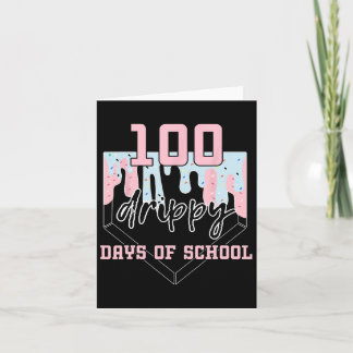 Cartão 100 Dias Úteis De Venda De Sorvete Escolar 100 Dia