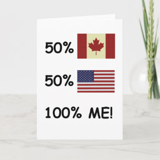 Cartão 100% MIM canadense/americano