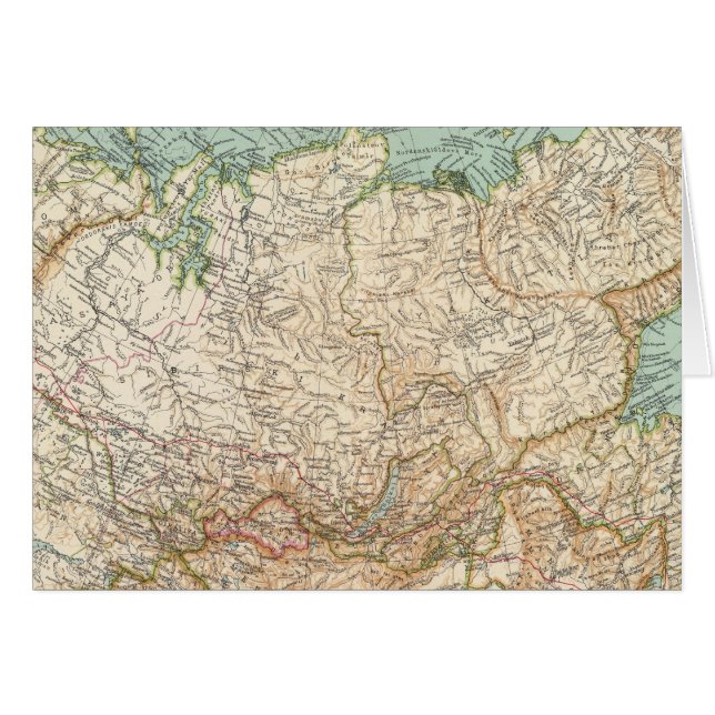 Cartão 10304 Rússia asiática (Frente Horizontal)