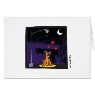 Cartão 10:41 pm do St. da água