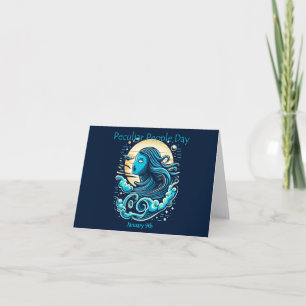 Cartão 10 de janeiro - Dia das Pessoas Peculiares