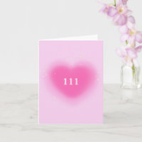 111 Anjo Estético Bonito Coração Rosa