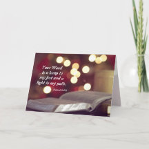 119:105 do salmo sua palavra é uma lâmpada a meus