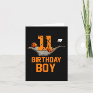 Cartão 11 Birthday Basball Jersey 11 anos Boy Bo