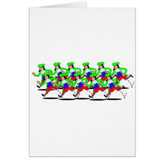 Cartão 11 senhores Leaping