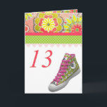 CARTÃO 13<br><div class="desc">Light and colorful card for the new teen girl!</div>