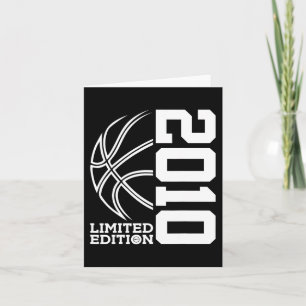 Cartão 13 Birthday Basball Limited Edition 2010