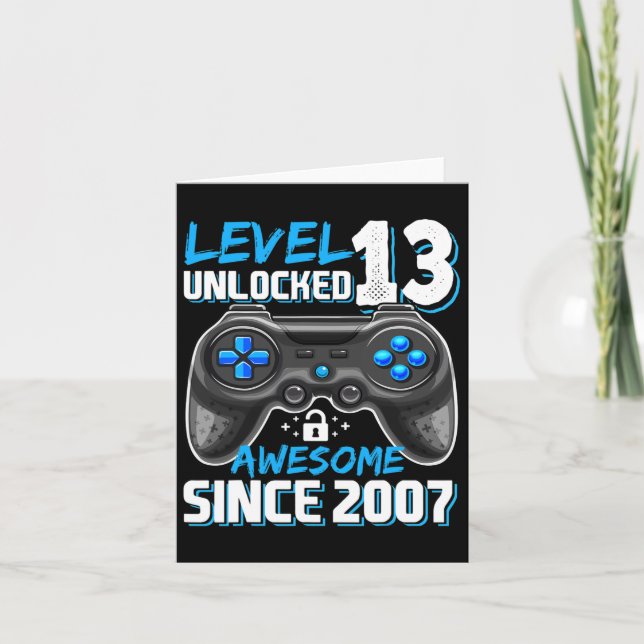 Cartão 13 Incrível 2007 - 13 do jogo de vídeo (Frente)