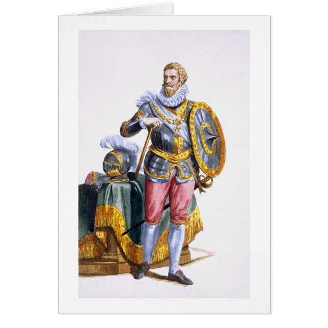 Cartão 1546-92) duques de Alessandro Farnese (de Parma (Frente)